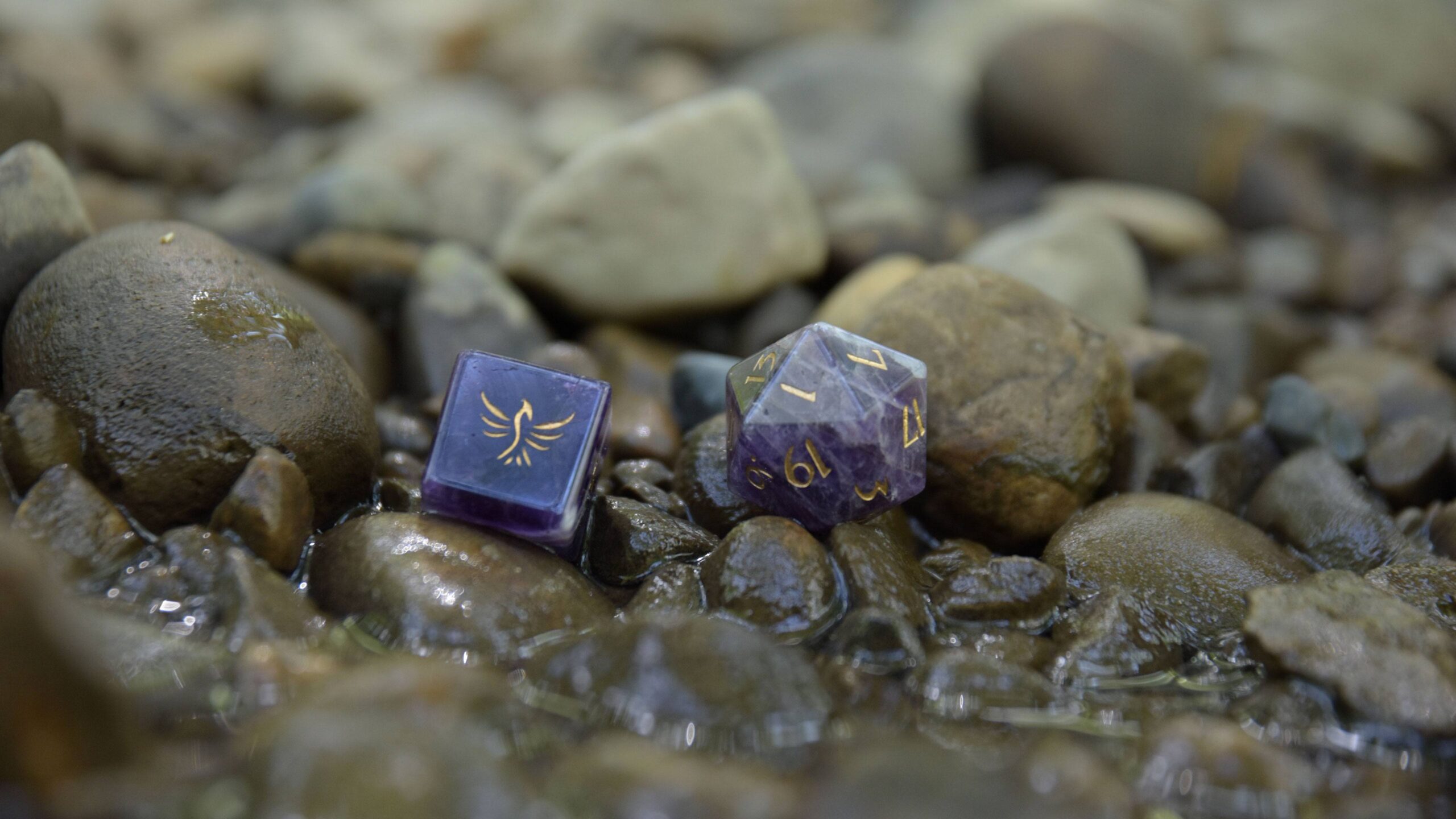 Gemstone Phoenix Dice Elderwood Academy