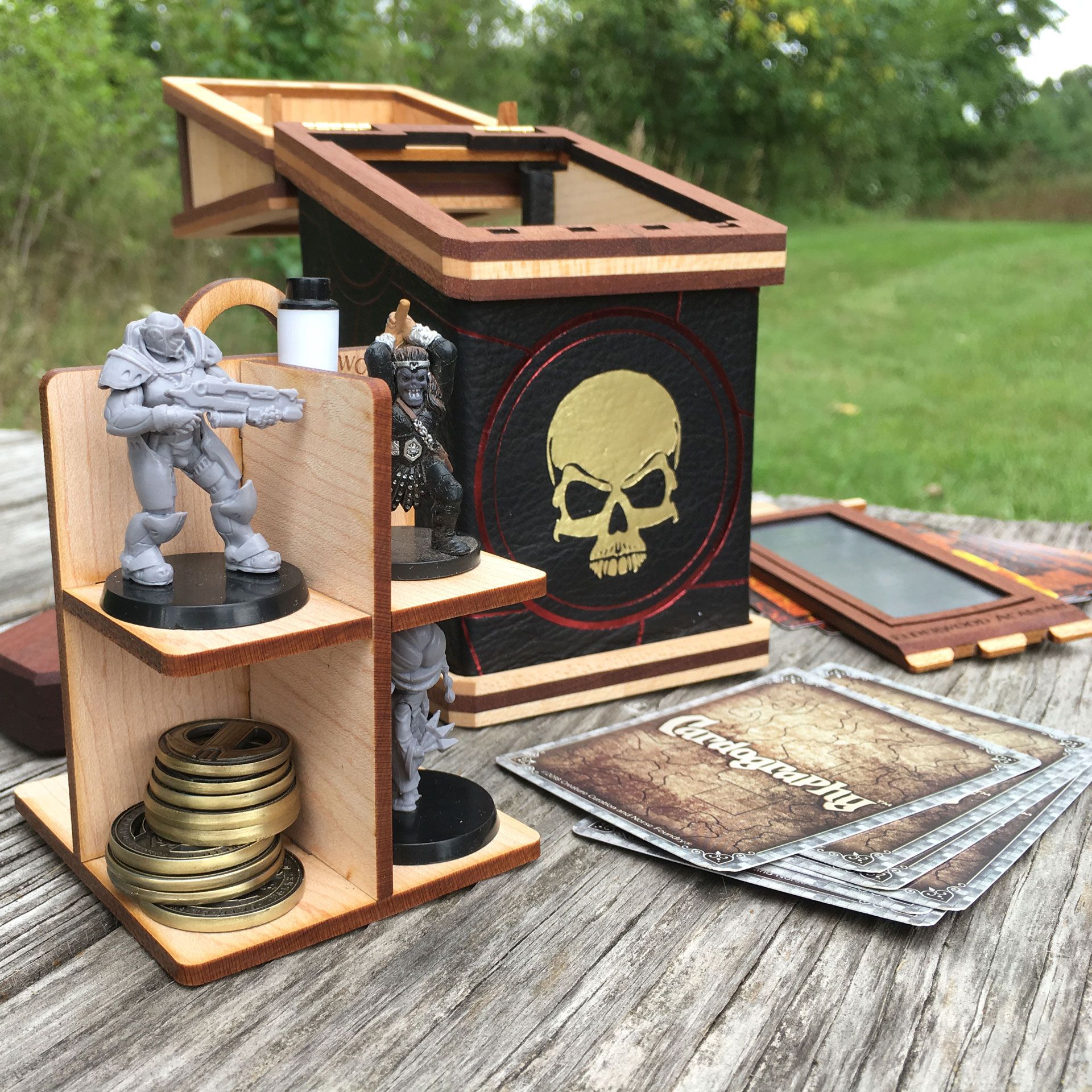 About Elderwood Academy's D&D & MTG Wooden Deck Boxes