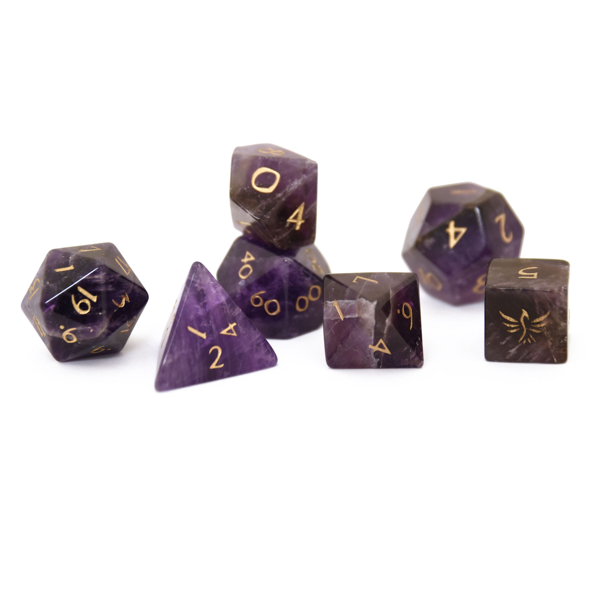 Gemstone Phoenix Dice Elderwood Academy