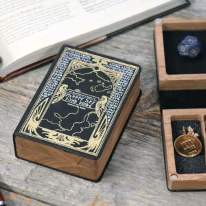 Atlas Edition Mini Spellbook Dice Box - Elderwood Academy