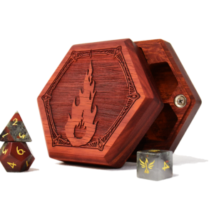 Hex Chest Dice Boxes